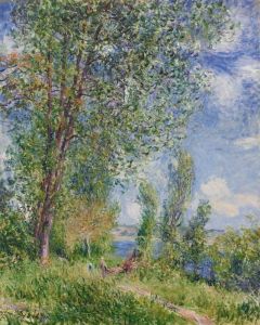 Sisley Alfred Le Coup De Vent Matin De Mai Ca. 1890