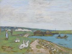 Sisley Alfred Les Oies Ca. 1897
