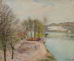 Sisley Alfred Moret-sur-loing 1890