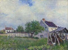 Sisley Alfred Vieille Chaumiere Aux Sablons 1885