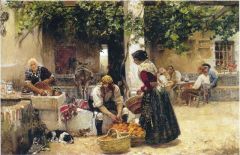 Sorolla Orange Seller 1891