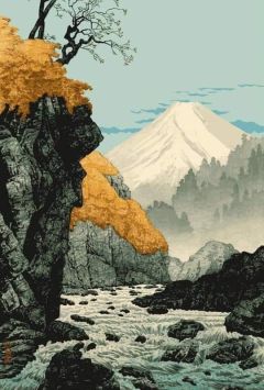 Takahashi Shotei Hiroshima At The Foot Of Mount Ashitaka 1932