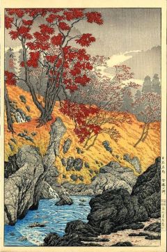 Takahashi Shotei Nembutsu Pool Nikko In Autumn