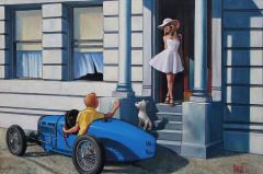 Tintin Hopper Summertime Par Xavier Marabout