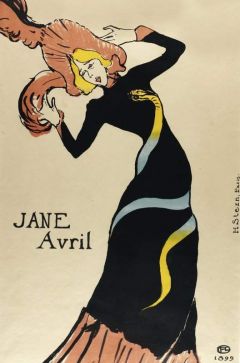 Toulouse-lautrec Henri De Jane Avril 1