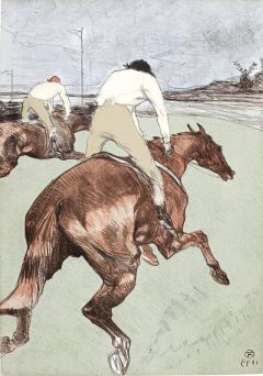 Toulouse-lautrec Henri De Le Jockey