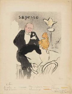 Toulouse-lautrec Henri De Sagesse 1893