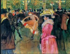 Toulouse-lautrec The Danse At The Moulin Rouge