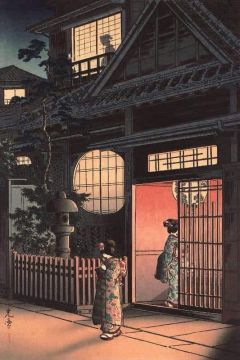 Tsuchiya Koitsu Teahouse At Night