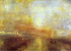 Turner, Yacht approchant de la côte