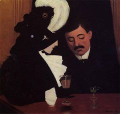 Vallotton Felix At The Cafe
