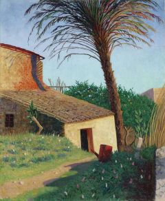 Vallotton Felix Cagnes Le Palmier 1924