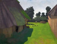Vallotton Felix Cour De Ferme 1910