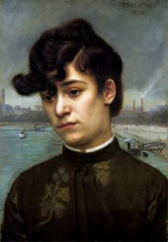Vallotton Felix Portrait Of Juliette Lacour