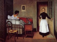 Vallotton Felix The Sick Girl 1892