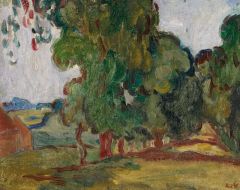 Valtat Louis Allee D Arbres Ca. 1908