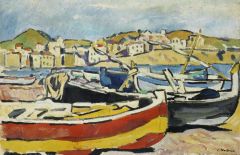 Valtat Louis Barques A Banyuls Ca. 1927