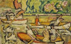 Valtat Louis Barques Au Bois De Boulonge 1921