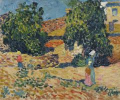 Valtat Louis La Ferme Espange 1896