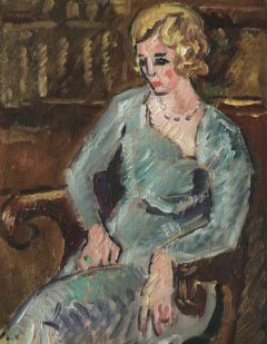 Valtat Louis La Jeune Fille Blonde 1927