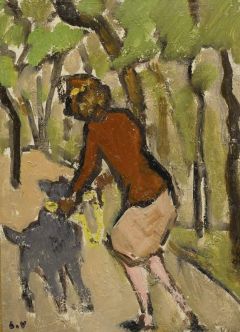 Valtat Louis La Promenade Au Bois 1929