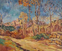 Valtat Louis Paysage Du Midi 1902