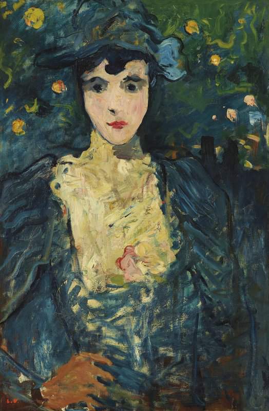 Peinture sur toile, reproduction de Valtat Louis Portrait De Jeune Fille 1894 qualité musée