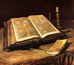 Van Gogh, Nature morte avec une bible
