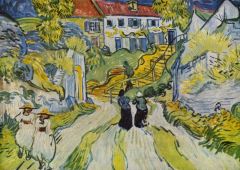 Van Gogh, Voies et chemins vers Auvers