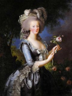 Vigee-lebrun Marie Antoinette Dit A La Rose