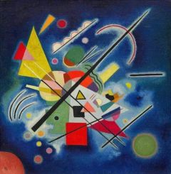 Wassily Kandinsky Blue Painting 1924