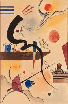 Wassily Kandinsky Calm Bend 1924
