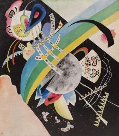 Wassily Kandinsky Circles On Black 1921