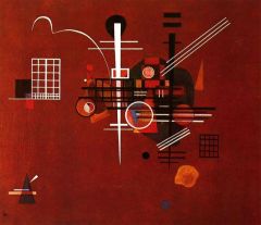 Wassily Kandinsky Dull Red 1927