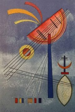 Wassily Kandinsky Leaning Semicircle 1928