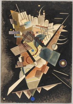 Wassily Kandinsky Schweres Schweben 1924