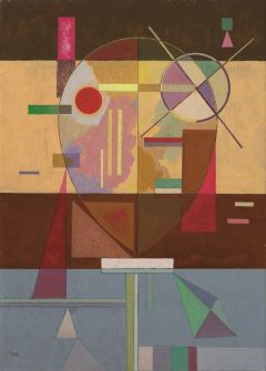 Wassily Kandinsky Zersetzte Spannung Disintegrated Tension C.1930