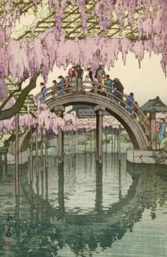 Yoshida Hiroshi Kameido Bridge Tokyo 1927