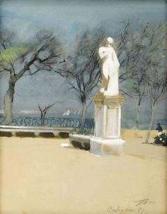 Zorn Anders Alamedan I Cadiz 1887