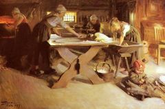 Zorn Anders Baking The Bread