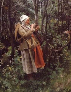 Zorn Anders En Hornlat 1905