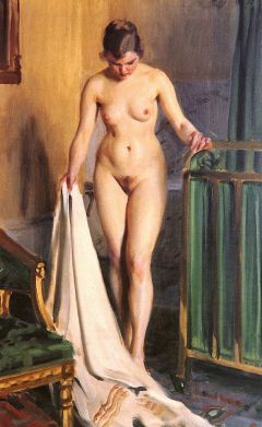 Zorn Anders I Sangkammaren - The Bedroom - 1918