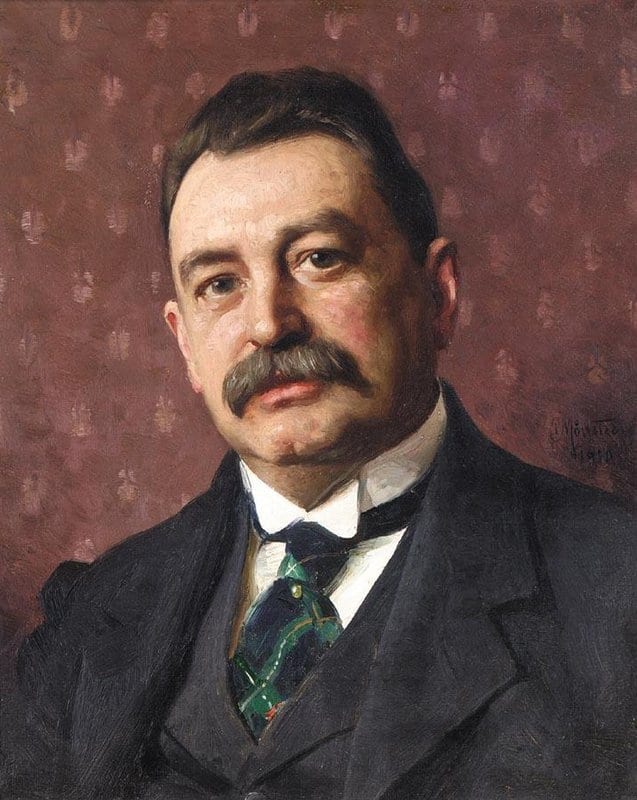 Peinture sur toile, reproduction de Zorn Anders Portrait Of Anders Zorn 1910 qualité musée