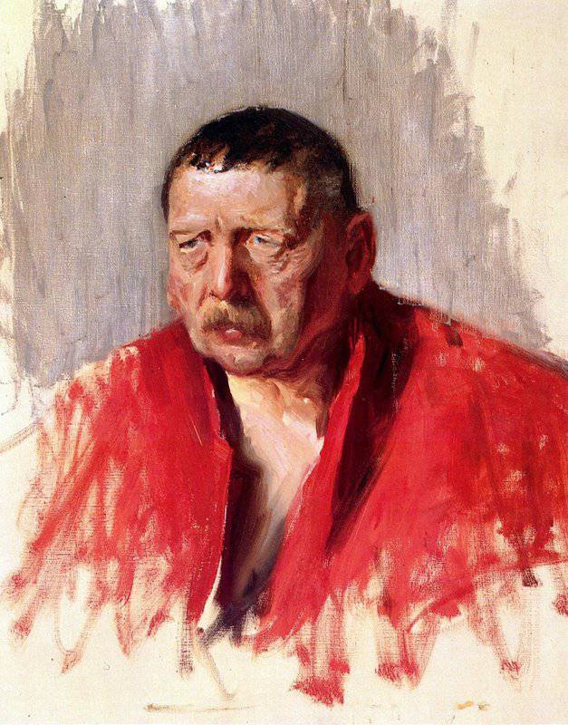 Peinture sur toile, reproduction de Zorn Anders Portrait Of Zorn Ca. 1916 qualité musée