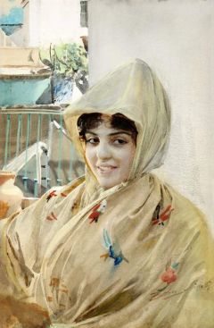Zorn Anders Spanish Girl In Sevilla