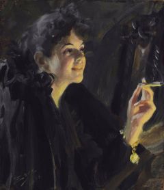 Zorn Anders The Cigarette Girl 1892