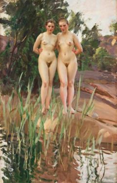 Zorn Anders Two Friends