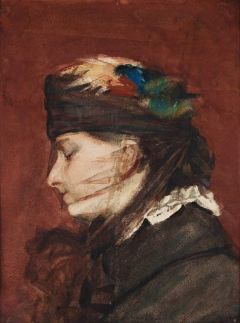 Zorn Anders Woman Behind A Veil
